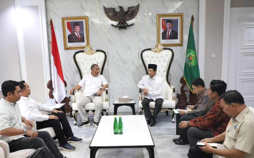 Bertemu Gerakan Anti Narkoba Nasional, Menag Tegaskan Dukungan terhadap Program Pencegahan Narkoba di Indonesia